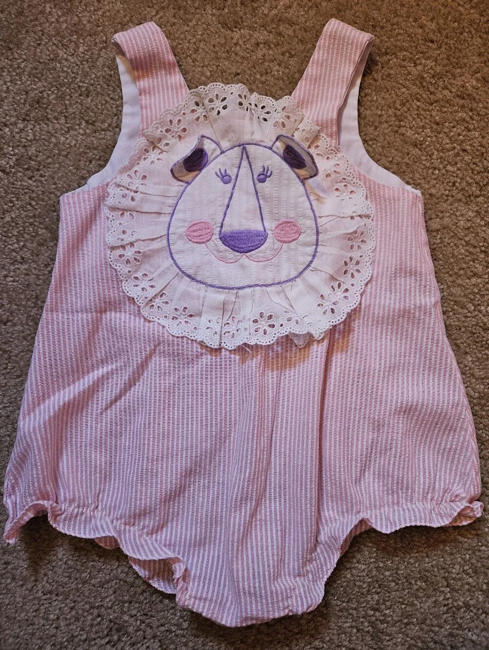 Vintage Lion Onesie